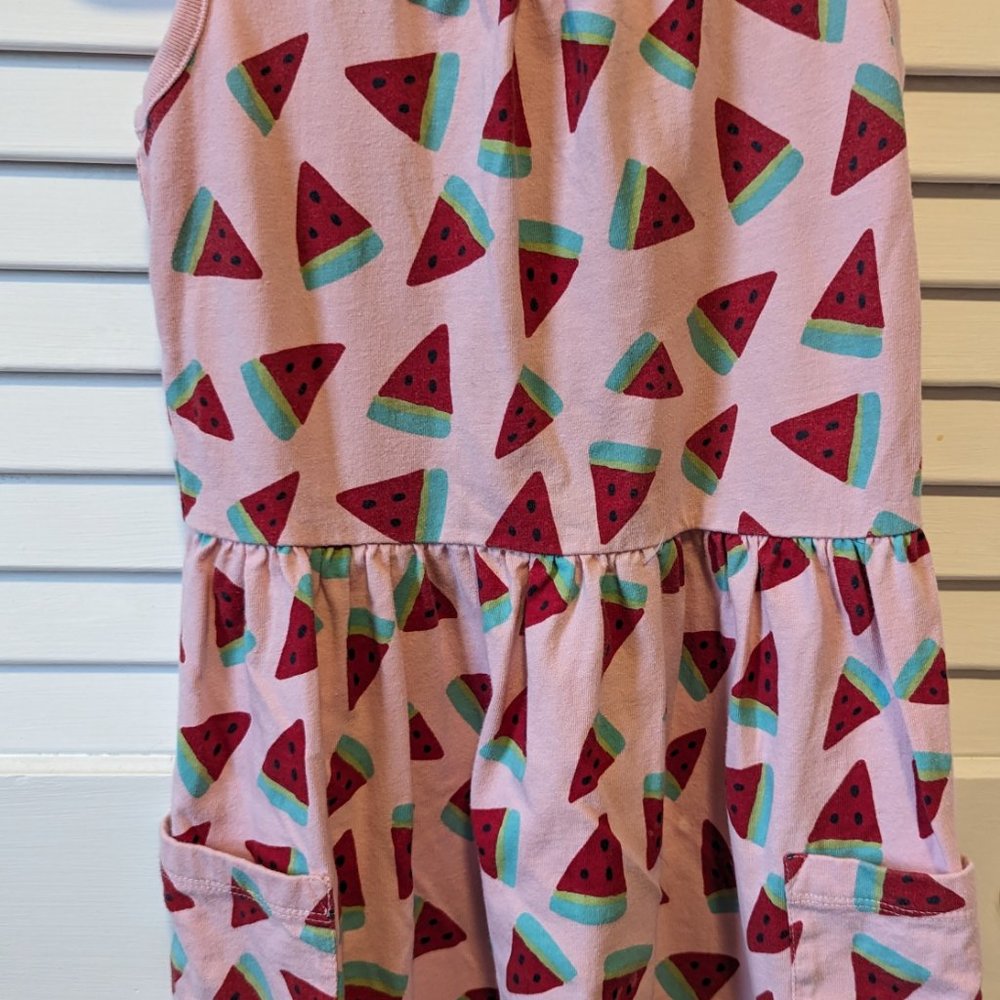 Girls Hanna Andersson watermelon dress